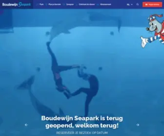 BoudewijNseapark.be(Boudewijn Seapark) Screenshot