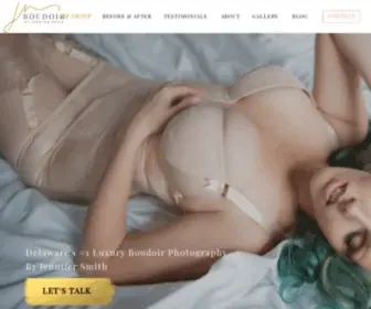 Boudoirbyjennifersmith.com(Delaware's #1 Luxury Boudoir Studio) Screenshot