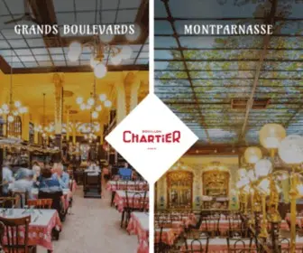 Bouillon-Chartier.com(Brasseries mythiques à Paris) Screenshot