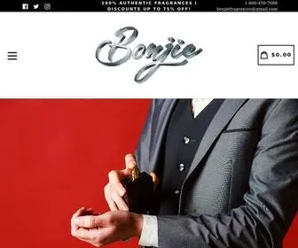 Boujiefragrances.com(Discount Fragrances Perfume & Cologne 100% Authentic Brands) Screenshot