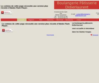 Boulangerie-Didierlaurent.com(Pâtisserie) Screenshot