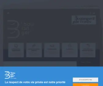 Boulangerie.org(Confédération Nationale de la Boulangerie) Screenshot