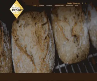 Boulangeriedesrosiers.com(Vaudreuil-Dorion Home) Screenshot