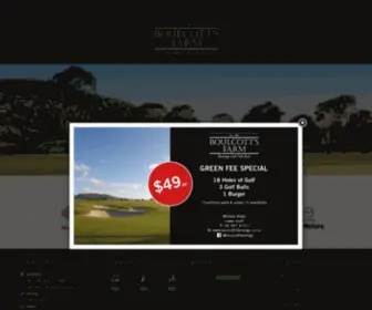 Boulcottsfarmhgc.co.nz(Boulcott's Farm Heritage Golf Club) Screenshot