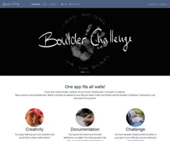Boulder-Challenge.com(Boulder Challenge App) Screenshot