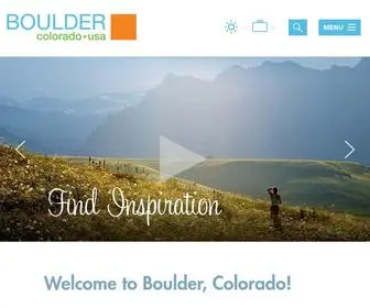 Bouldercoloradousa.com(Boulder, Colorado) Screenshot