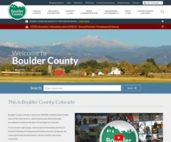 Bouldercounty.gov(Boulder County) Screenshot