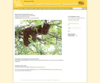 Bouldercountybeekeepers.org(Boulder County Beekeepers) Screenshot