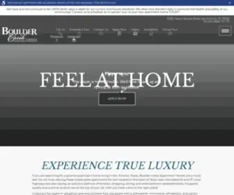 Bouldercreekluxuryapts.com(Boulder Creek) Screenshot