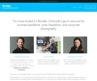 Boulderheadshot.com(Boulder Headshot .com) Screenshot