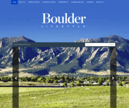 Boulderlifestylepubs.com(Boulder Lifestyle) Screenshot