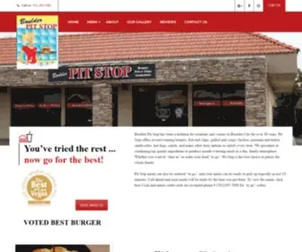 Boulderpitstop.com(Best Restaurant in Boulder City) Screenshot