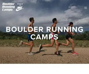 Boulderrunningcamps.com(Boulder Running Camps) Screenshot