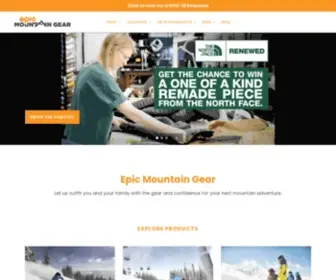 Boulderskideals.com(Epic Mountain Gear) Screenshot