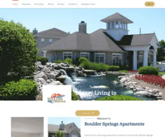 Boulderspringslife.com(Boulder Springs) Screenshot