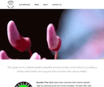 Bouldertreecare.com(Boulder Tree Care) Screenshot