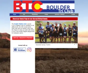 Bouldertriclub.com(Boulder-tri-club) Screenshot