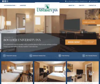 Boulderuniversityinn.com(Boulder University Inn) Screenshot