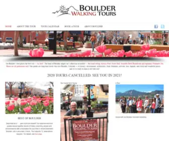 Boulderwalkingtours.com(Boulderwalkingtours) Screenshot