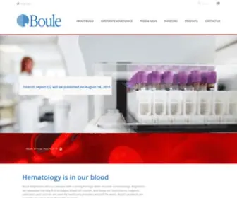 Boule.com(Boule Diagnostics) Screenshot