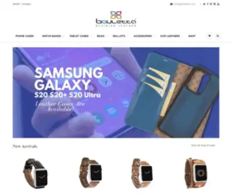 Bouletta.com(Bouletta Premium Samsung and iPhone Leather Cases) Screenshot