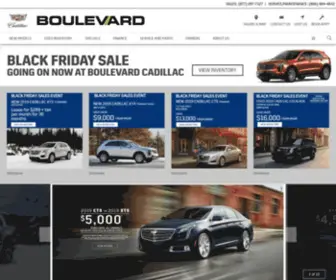 Boulevard-Cadillac.com(Boulevard Cadillac) Screenshot