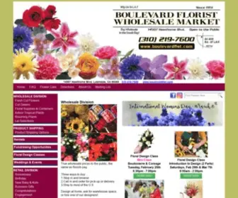 Boulevardflst.com(Boulevard Florist) Screenshot