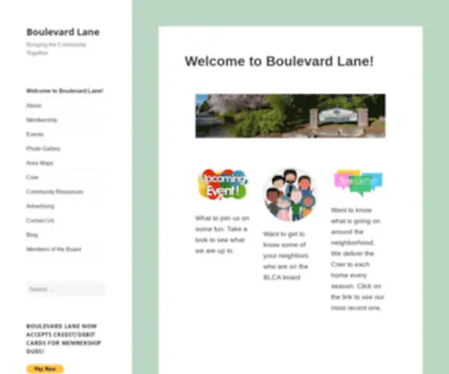 Boulevardlane.org(Boulevard Lane ))) Screenshot