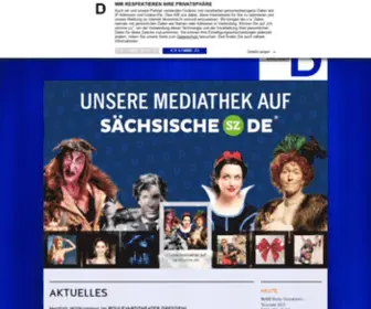 Boulevardtheater.de(Boulevardtheater Dresden) Screenshot