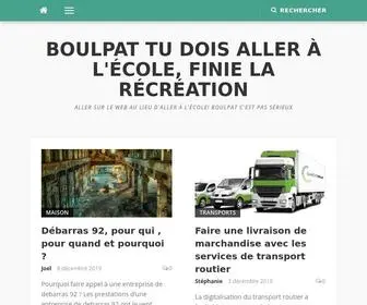 Boulpat.fr(Boulpat tu dois aller) Screenshot