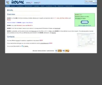Bouml.fr(An UML tool box) Screenshot