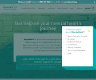 Bouncebackbc.ca(Bounceback) Screenshot