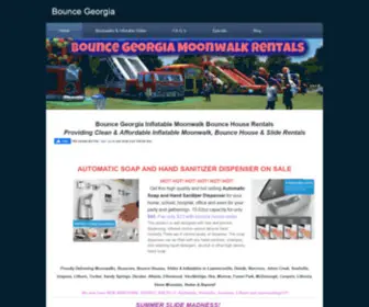 Bouncegeorgia.com(Bounce Georgia) Screenshot