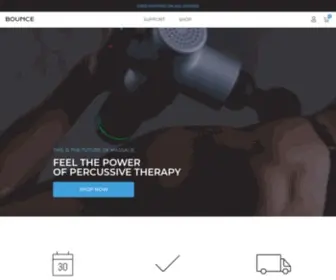 Bouncegun.com(Massage Gun) Screenshot