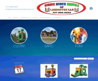 Bouncehouserentalsoflancaster.com(Bounce House Rentals Lancaster PA) Screenshot