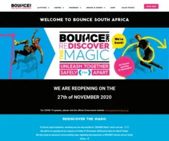 Bounceinc.co.za(BOUNCE Inc) Screenshot