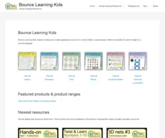 Bouncelearningkids.com(Bounce Learning Kids) Screenshot