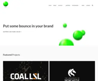 Bounce.net.au(Bounce Design) Screenshot