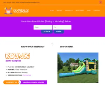 Bouncepartysupplies.com(Bounce Party Supplies) Screenshot