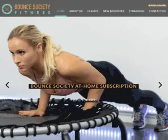 Bouncesociety.com(Bounce Society Fitness) Screenshot