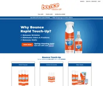 Bouncetouchup.com(Introducing Bounce Touch) Screenshot