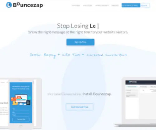 Bouncezap.com(Bouncezap) Screenshot