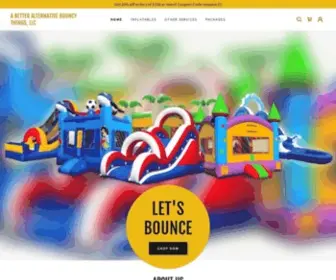 Bouncythingsaz.com(A Better Alternative Bouncy Things) Screenshot