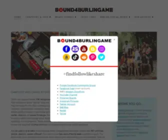 Bound4Burlingame.com(Bound 4 Burlingame) Screenshot