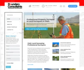 Boundaryconsultantsutah.com(Experience the Difference) Screenshot