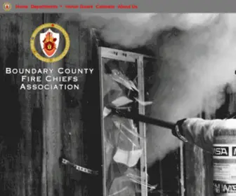 Boundarycountyfire.com(Boundary County Fire Chiefs Association) Screenshot