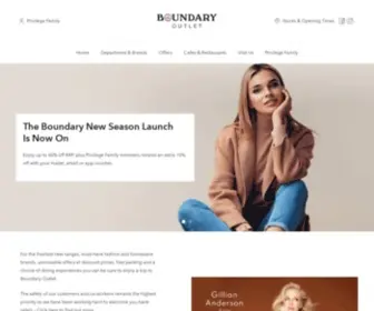 Boundarymill.co.uk(Boundary Outlet) Screenshot