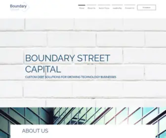 Boundarystreetcapital.com(Boundary Street Capital) Screenshot