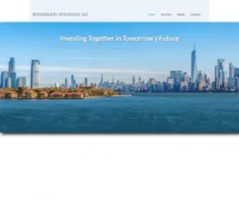 Boundless-Holdings.com(Investing Together in Tomorrow's Future) Screenshot