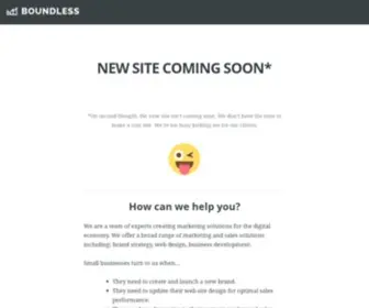 Boundlessagency.com(Boundless Agency // Business Development Consultants) Screenshot